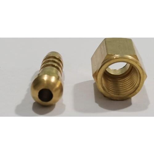 1PC TIG Gas Connector 3/8-24