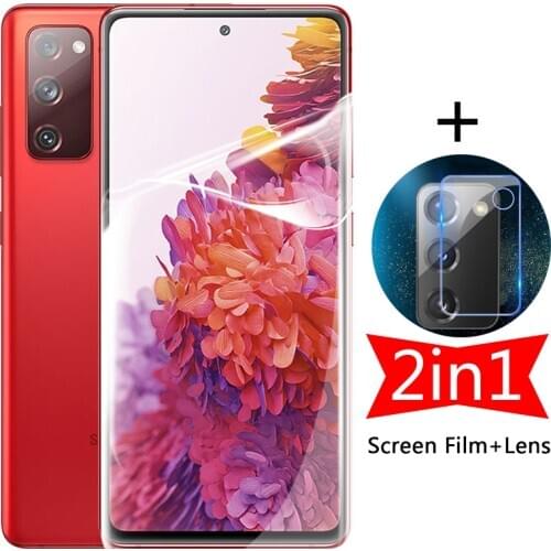 Screen Hydrogel Film for Samsung Galaxy S20 FE Note 20 Ultra Sumsung Note20 S20 Ultra /S21 Ultra 5G Camera Protector