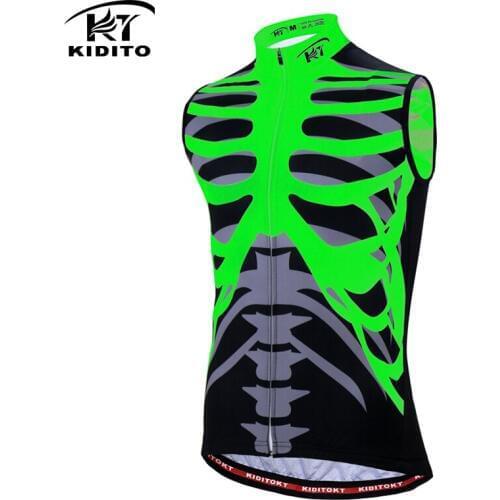 KIDITOKT Sleeveless Cycling Jerseys Summer MTB Bicycle Clothes Ropa Maillot Ciclismo Bike Vests Cycling Clothing