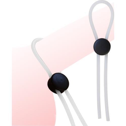 Cock Penis Ring Cheap Adjustable Silicone Time Delay Erection Cock Rings for Men Male Adult Sex Toy Penis Rings Sex Products