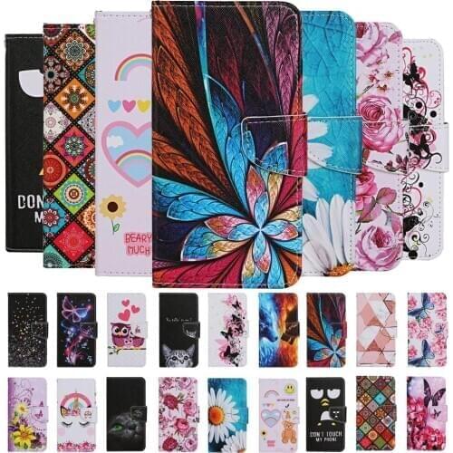 A30s Leather Phone Case For Samsung Galaxy A30S Case For Samsung A30 S A 30S A307F SM-A307FN Flip Wallet Painted Cover Cases