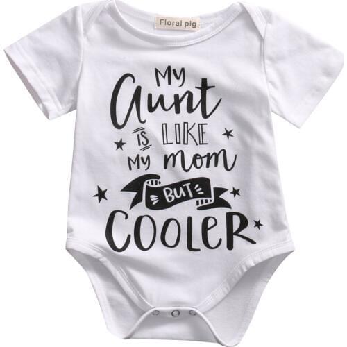 Citgeett Newborn Infant Baby Boy Girl Kids Short Sleeves Summer Casual Jumpsuit Cooler Cotton Bodysuit Clothes Outfit SS