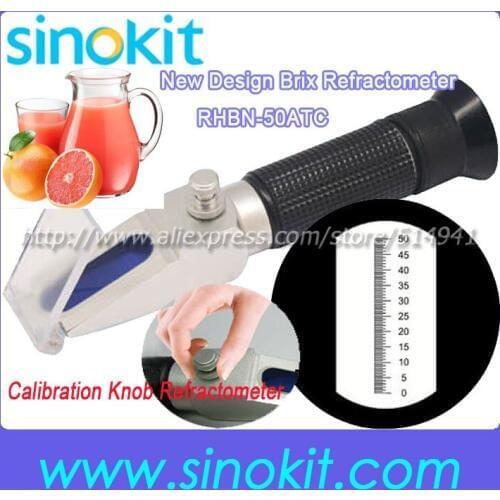 Sweets Index New Design Calibration knob refractometer RHBN-50ATC