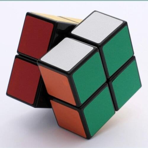 QiYi Classic Magic Cube 2*2*2 Puzzle Cube Toy Sticker Block Puzzle Speed Cube 2x2 Cubo Magic Cubes Kids Toys For Children