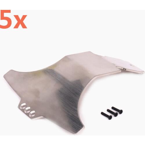 5 Pieces RC Car WLtoys A949 A959 A969 A979 K929 Upgrade Part Stainless Steel Front/Rear Bumper Frame For 1/18 Scale Model Hobby