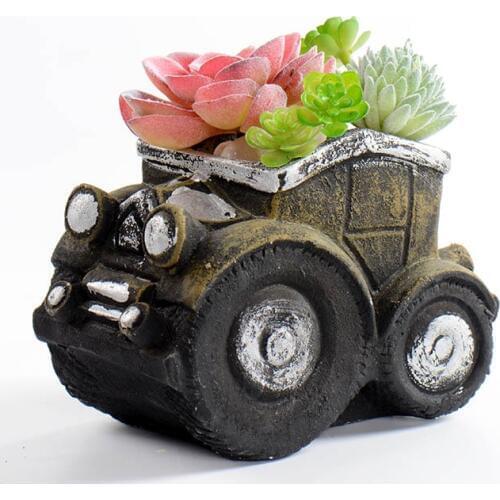 Concrete Planter Silicone Mold Garden Bonsai Decorating Tools