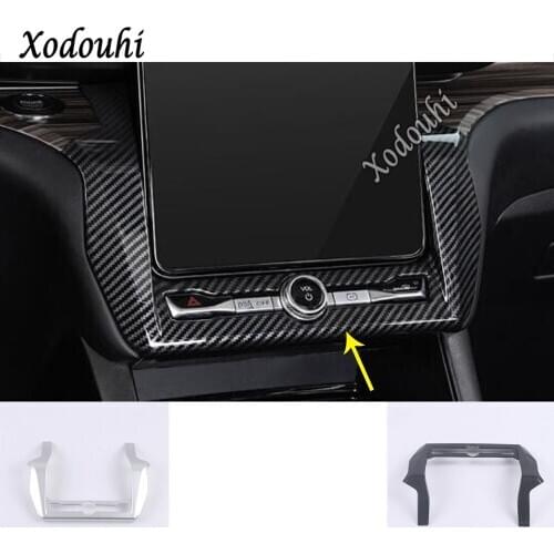 For Ford Explorer U625 2019 2020 2021 Car Garnish Navigation Map GPS Trim Dashboard Meter Instrument Panel Gauge Frame Sticker