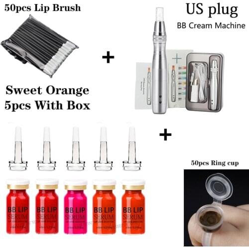 BB Lips Ampoule Serum Starter Kit High Quality Organic Pigment Long Lasting BB For Lip Mesotherapy Treatment