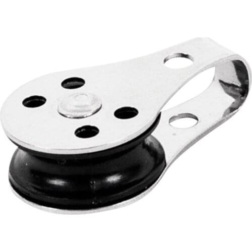 Marine Kayak Canoe Boat Pulley Block Rope Hoist Nylon Sheave Wheel Hardware