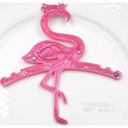Flamingos Doll clothes hanger Mold DIY Resin Decorative Craft Jewelry Making Mold Silicone Mould epoxy resin mold for jewelry