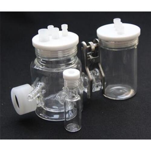 Photoelectrochemical cell K012 K012-S (sealed) / quartz window / PTFE lid / can be invoiced