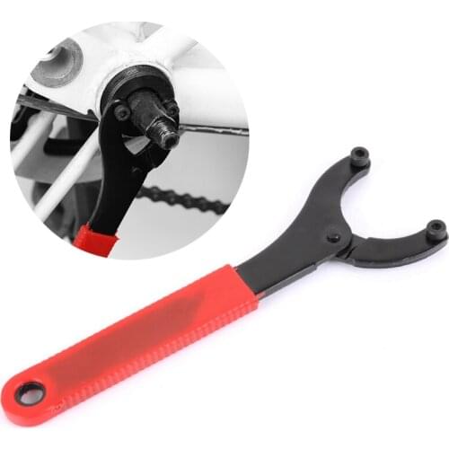 Bicycle Repair Wrench Bike Crankset Shaft Flywheel Lock Ring Disassembly Spanner
