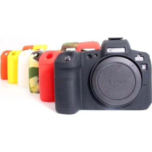 Soft Silicone Camera Case Protection Housing Cover Bag for Canon EOS R EOS R New