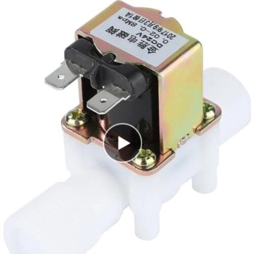 Plastic Solenoid Valve 12V 24V 220V PP N/C Magnetic Washing Machine Dispenser Valves Water Pneumatic Pressure Controller Switch