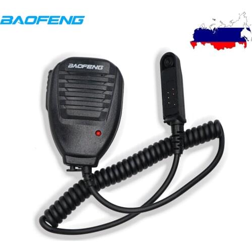 BAOFENG UV-9R Plus Walkie-talkie Microphone MIC Speaker Waterproof Speaker Mic For Baofeng BF-A58 UV9R BF-9700 S56 Two Way Radio