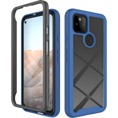 Anti-knock Transparent Fashion Acrylic Case for Google Pixel 5A 4A 3A 4XL 5XL Business Phone Bag