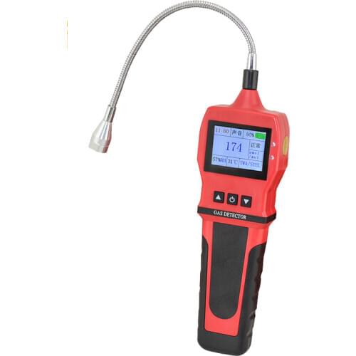 Hand held gas leakage detector, natural gas, gas