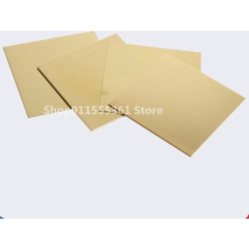 Roll Thin Brass Sheet Strip Gold Film High Purity Brass Foil Plate H62 Thick 0.1/0.2/0.3/0.5MM*Width 300MM