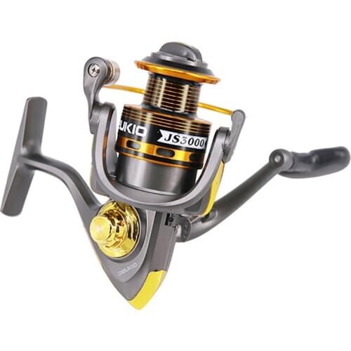 YUCONG Fishing Reel 5.2:1/5.1:1 Spinning Reel Fresh/Saltwater 5.5kg-8kg Max Drag Fishing Wheel Metal Spool Carp Reel CNC Handle