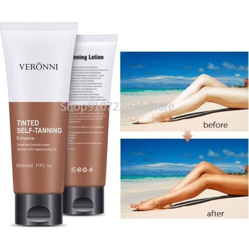 60ml Auto Bronzant Corps Solarium Solarium Self Care Autobronzant Cuerpo Bronceador Bronceador Cuerpo Sin Tanning Cream Sol