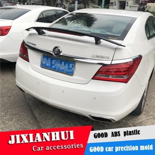 For LaCrosse Spoiler 2006-2019 Buick LaCrosse TF High Quality Spoiler ABS Material Car Rear Wing Primer Color Rear Spoiler