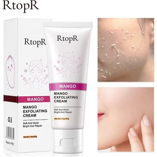Skin Care Face Mild Exfoliating Cream Whitening Moisturizer Repair Cleaner Acne Blackhead Treatment Remove maquiagens