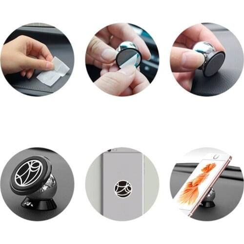 1PC Metal Plate Replacement For Car Magnetic Mount Attachment Phone Holder Stand