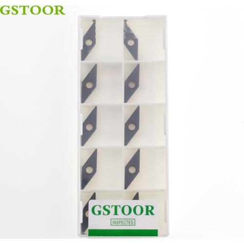 10PCS VBMT110304 VBMT110308 TM GS200 Carbide Inserts Turning Tool CNC lathe Cutting Tools
