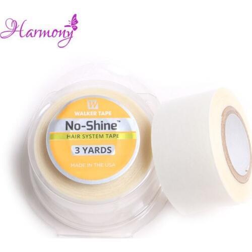 2rolls 2.5cm*3 yards WALKER no shine hair system tape double side adhesive tape for hair extension/lace wig/ toupee