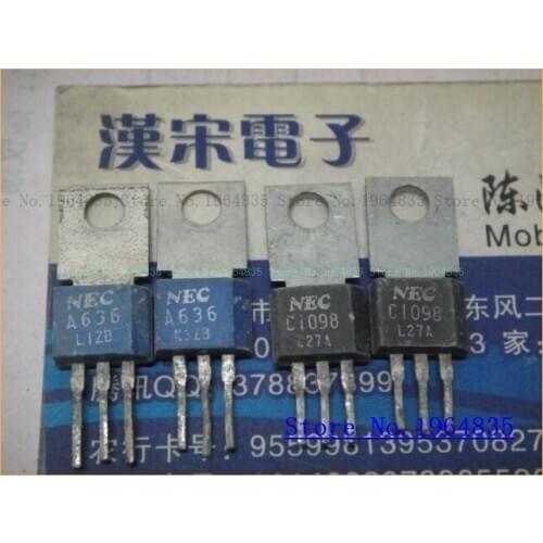 2pcs/lot=a pair 2SA636 2SC1098