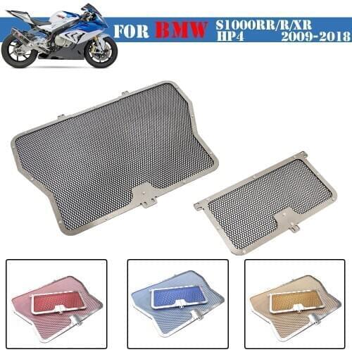 For BMW S1000R S1000RR S1000XR S 1000 XR HP4 Motorcycle Accessories Radiator Guard Protector Grille Grill Cover 2009 2010-2018