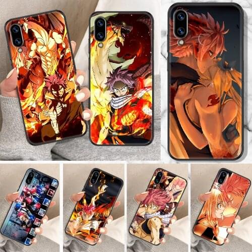 Fairy Tail Anime Phone Case For Huawei Honor 6A 7A 7C 8A 8X 8 9 9X 10 10i 20 Lite Pro black tpu Etui art prime painting hoesjes
