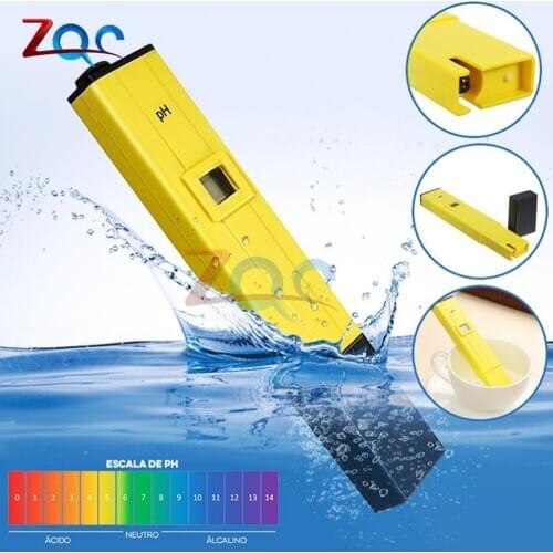 Digital pH meter Ph pen tester acidity water PH meter professional for Home school laboratory Aquaculture aquarium swimming pool
