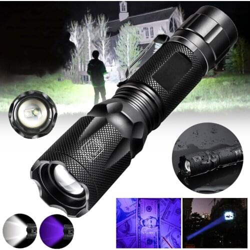 Green/RED 3x T6 LED Hunting Flashlight Long Last Torch Lanterna Power by 3X18650 Light with Charger and Remote Switch Gun Mount