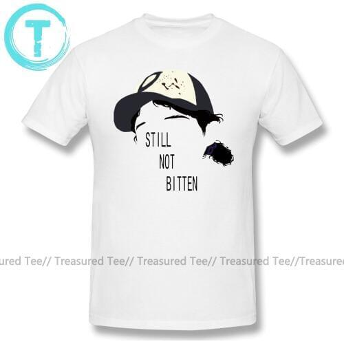 The Walking Dead T Shirt Telltale Games The Walking Dead Clementine Outline Ver 2 T-Shirt Funny 100 Cotton Tee Shirt Tshirt