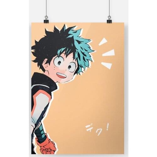 Izuku midoriya deku BNHA anime canvas painting decor wall art pictures bedroom study home living room decoration prints poster