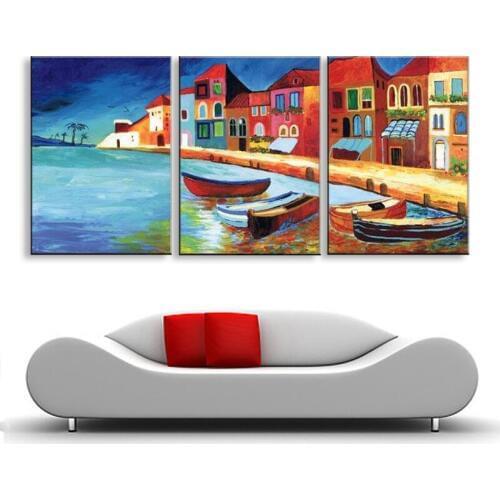 Oil painting Abstract oil painting hand painted landscape oil painting living room bedroom restaurant use Decorative DY-031
