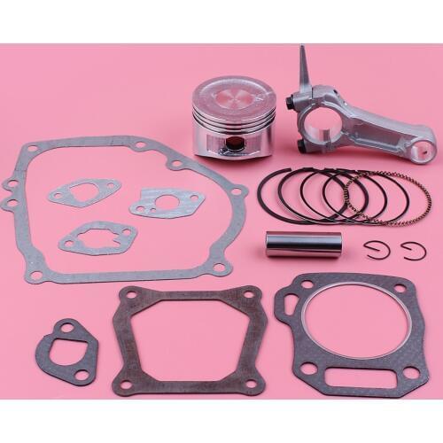 Connecting Rod 68mm Piston Ring Full Gasket Kit For Honda GX160 5.5HP GX 160 Engine Motor Lawn Mower Spare Part