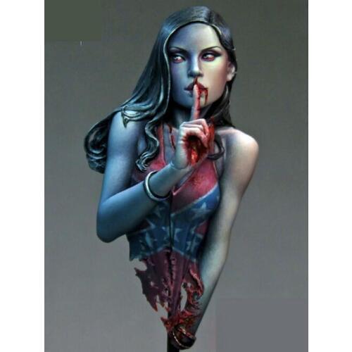 1/12 Scale Resin Bust Red Girl Alabama