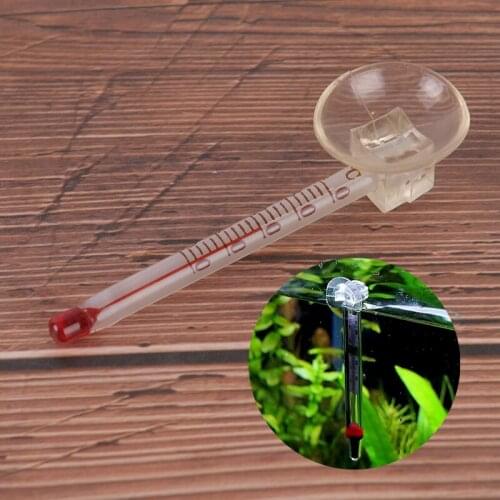 6cm Mini Glass Tube Aquarium Thermometer Aquarium water temperature meter measuring device Aquarium equipment accessories