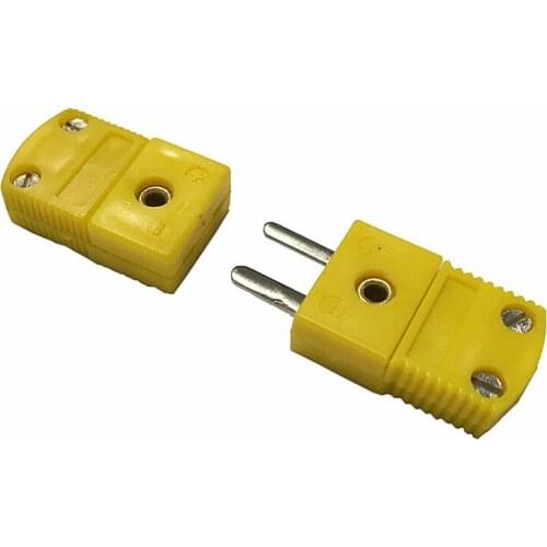 K/T/J type thermocouple miniature socket plug connector thermocouple plugs and sockets sensor US type for bga