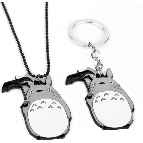 My Neighbour Keychain Cartoon Animal Pendant Key Ring Car Keyholder Purse backpack Key Chains Trendy Trinket