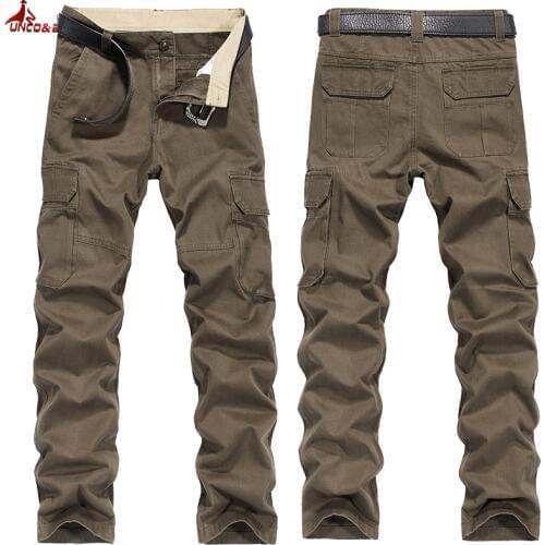 City Military Tactical Cargo Pants Men 100% cotton Army Pants Casual Men Business Pant pantalones hombre trousers men size 30~44