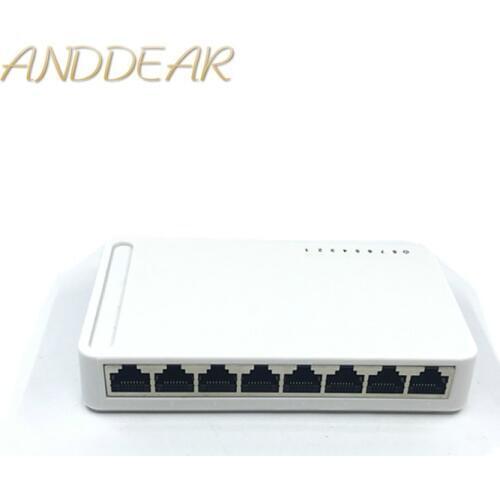 OEM New model 8 Port Gigabit Switch Desktop RJ45 Ethernet Switch 10/100/1000mbps Lan Hub switch 8 portas