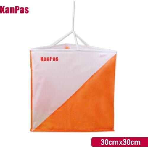 Free shipping/5pcs/lot , 30X30 orienteering marker flag/high quality orienteering marker from marker factory