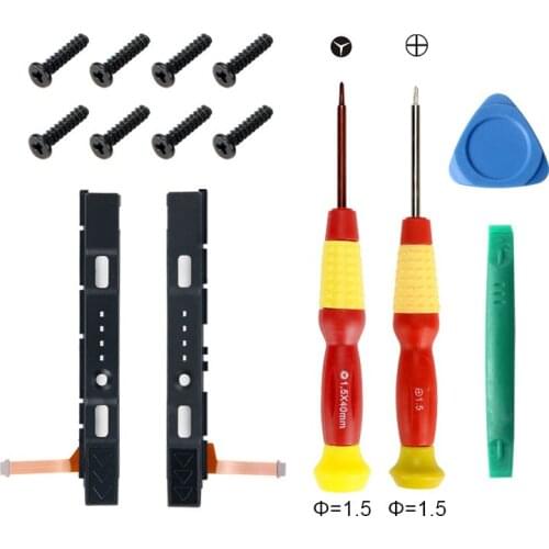 Original Repart Part Right and left Slide rail With Flex Cable Fix Part Suit For Nintendo Switch Console NS rebuild track