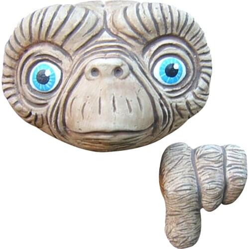 Whimsical Resin Statue Tree Decoration Artwork Personality Tree Face Garden Spy Statue Home Courtyard Fence Wall Decoration