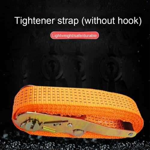 Heavy Duty Ratchet Straps Motorcycle Car Cargo Truck Tie Down Transport Lashing Bundling Tensioning Belt Luggage Polyester