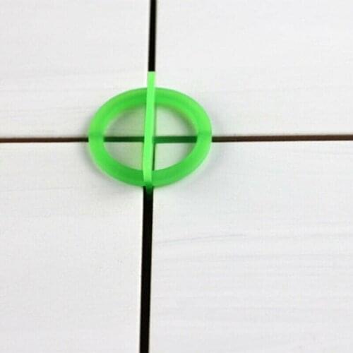 100pcs Removable Cross tile spacers leveling clips 1.5mm Ceramic Gap Locator leveler Floor Laying Construction hand Tool