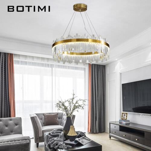 Nordic Luxury Round Glass LED Chandelier Creative Childrens Room Lamp Girl Lustres Bedroom Lighting Suspension Dining Lights
